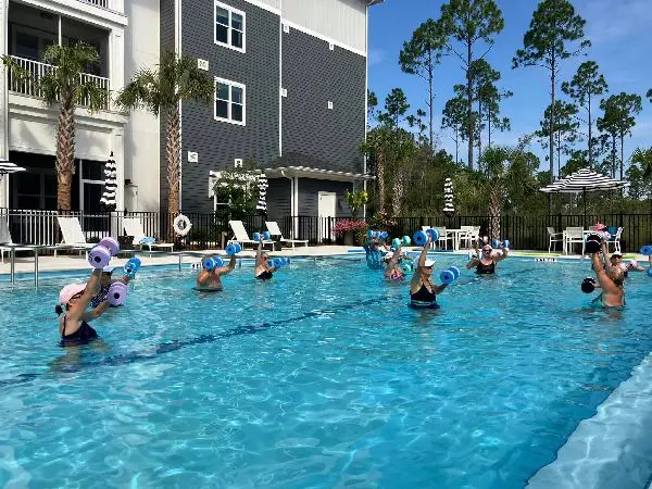 Water Aerobics Class