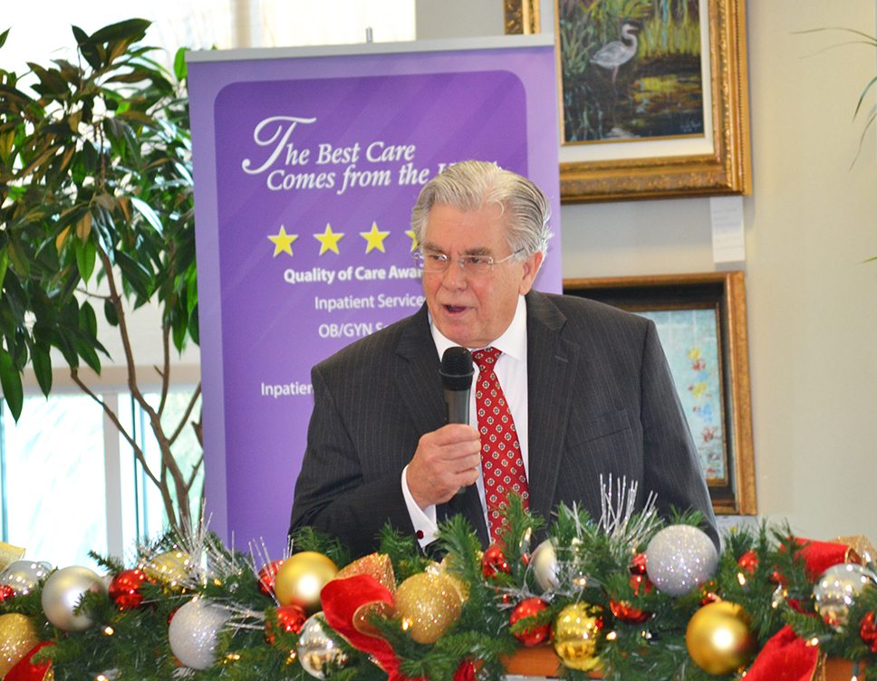 Roger Hall, President of Sacred Heart Hospital on the Emerald Coas