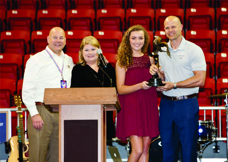 SWHS senior Maddie Hiers wins 2018 TaylorHaugen All Sports Trophy