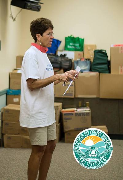 Laurie, Committee Chairperson Of The Foswst Volunteer Beach Ambassador Program, Covering The Basics Of Being A Volunteer Beach Ambassador