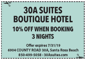 Sowal July 2019 30a Suites