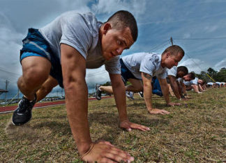 Air Force Basic Military Training Fitness Test Image