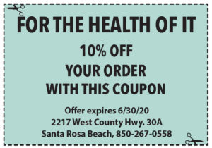 Coupons Sowal June 2020 For The Health