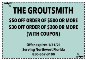 Sowal Jan 2021 Coupons Groutsmith