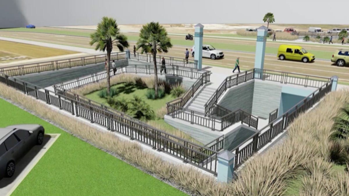 Construction on the U.S. Hwy. 98 underpass at Inlet Beach has begun!
