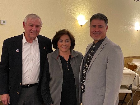 Bonnie Mcquiston, Secretary And Newly Elected Vice Chairman, Artie Rodriguez. Kriss Fauk, Our Treasurer, Was Unable To Attend This Meeting