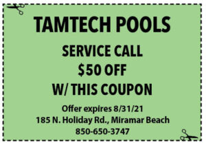 Sowal August 2021 Coupons Tamtech Pools