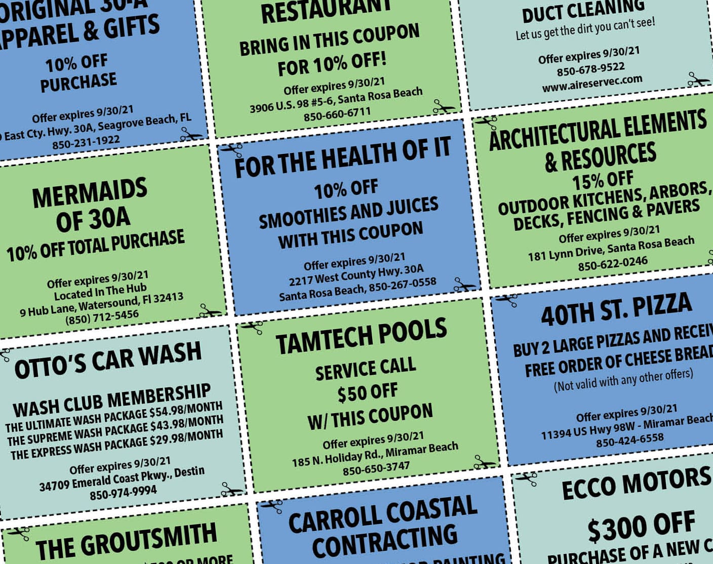 Sowal September 2021 Coupons Cover