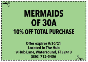 Sowal September 2021 Coupons Mermaids Of 30a