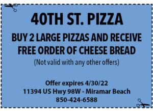 Sowal 2022 April Coupons 40th St Pizza