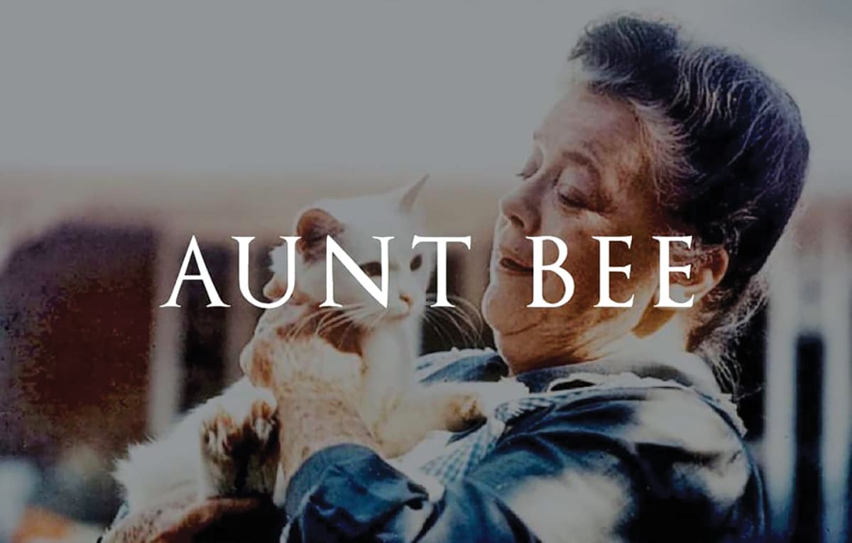 Sean Dietrich Aunt Bee