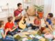Teacher Giving Music Lessons At School
