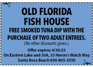 Sowal Life 2023 April Coupons Old Florida Fish House