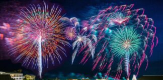 Seaside, Florida Fireworks
