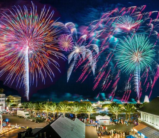 Seaside, Florida Fireworks