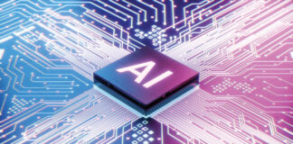 Ai Microprocessor On Motherboard Computer Circuit