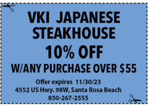 Sowal Life 2023 Nov Coupons Vki Japanese Steakhouse