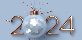 2024 New Year Greeting Cards, Flyers, Posters.