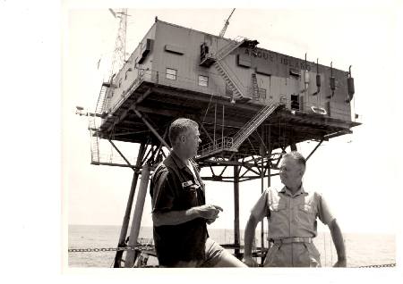 Argus Island, Location Of Sealab I Experiment 1964
