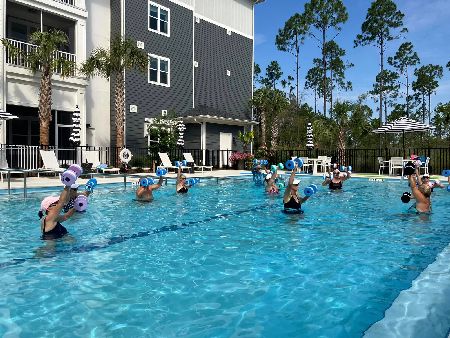 Water Aerobics Class