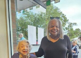 Victoria Crystal With The First Lady Of Grit And Grace, Ann Robinson