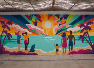 Mural By Local Artist Sarah Page Mural Photo Courtesy Of Spring Run Media