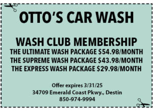 South Walton Life Coupons 2025 March Ottos Car Wash