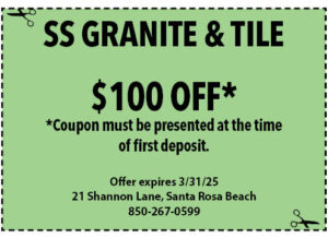 South Walton Life Coupons 2025 March Ss Granite