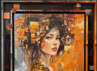 Mosaic Of Memories Abstract Portrait Clint Eagar Design