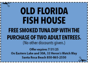 Sowal Life Coupons 2025 July Old Florida Fish House