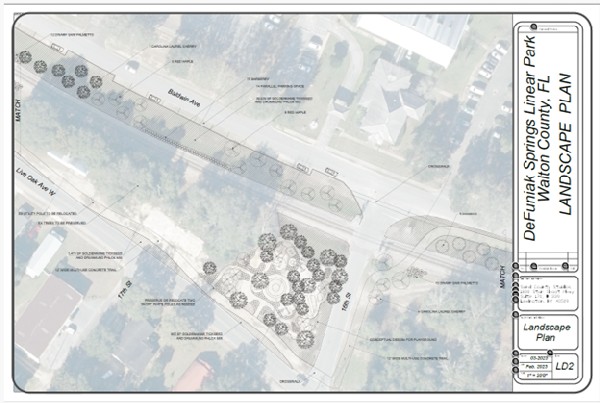 Defuniak Linear Park Plan Page Playground