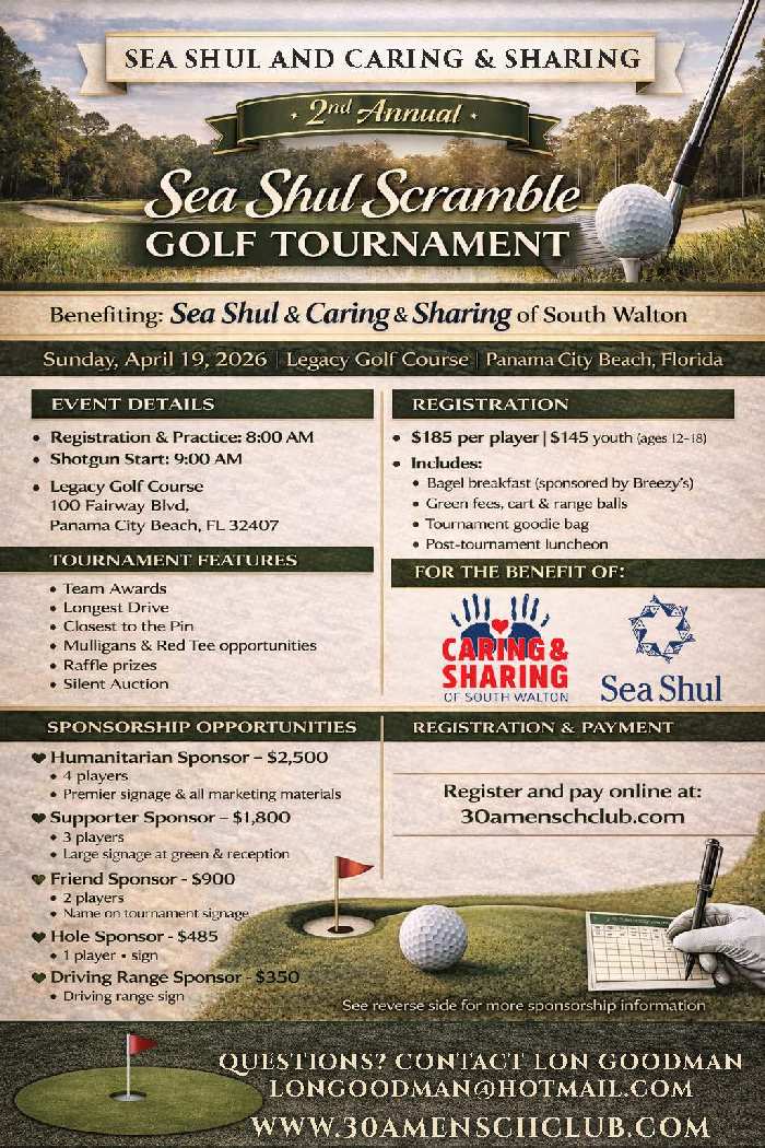 Golf Tournament 2026 Front Final